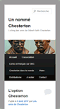 Mobile Screenshot of amisdechesterton.fr